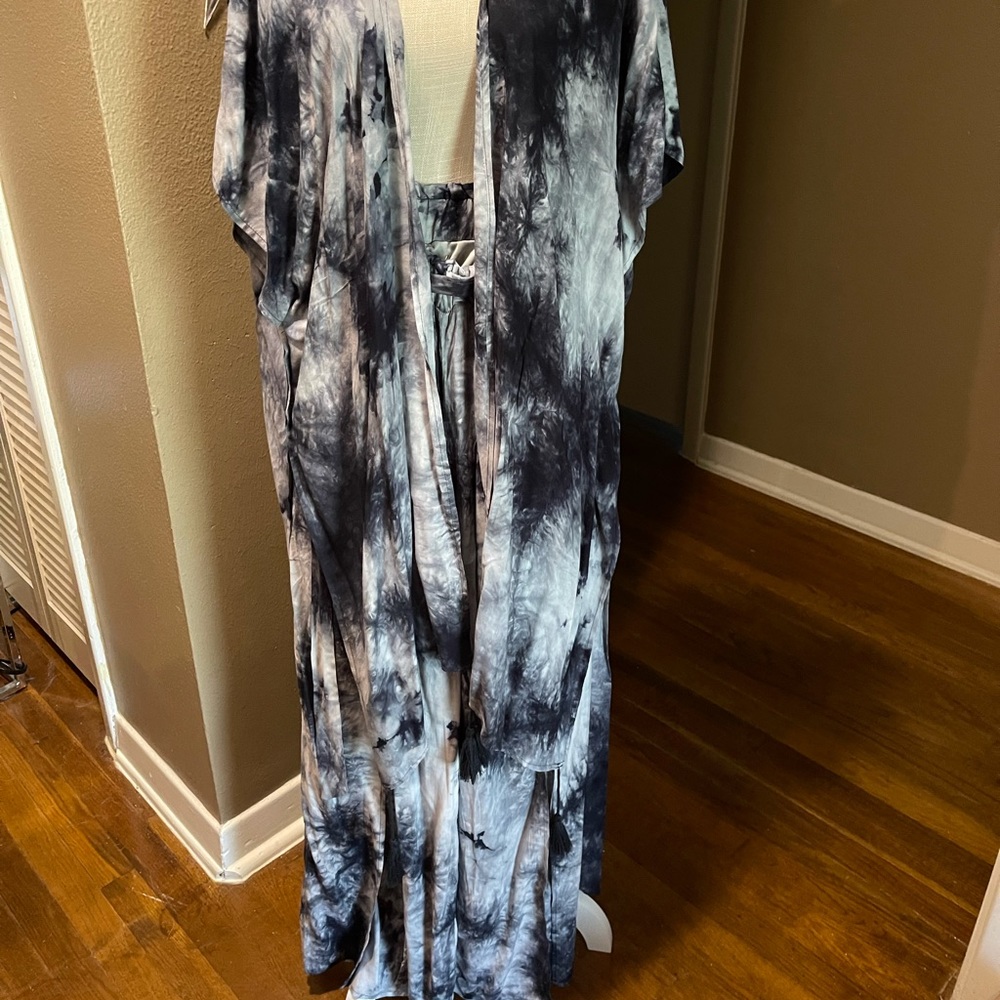 Wrap and pants set